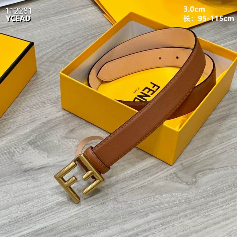 Fendi Belt 30mmX95-115cm 8L08